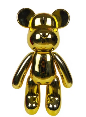 暴力熊摆件礼物电镀蜘蛛侠