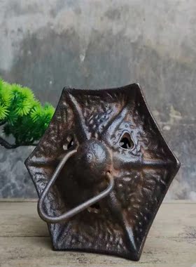 铁器古典老式照明灯摆件