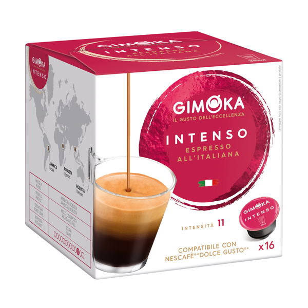 Итальянская импортированная кофейная капсула Gimoka совместима с кофемашиной Nestlé Dolce Gusto Domo Cool