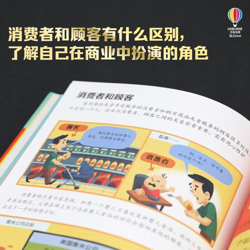 少年商学院 全3册 读懂商业 读懂金融 读懂经济 英国尤斯伯恩出品小学生课外阅读 儿童科普百科书籍 5-12岁 - 图1