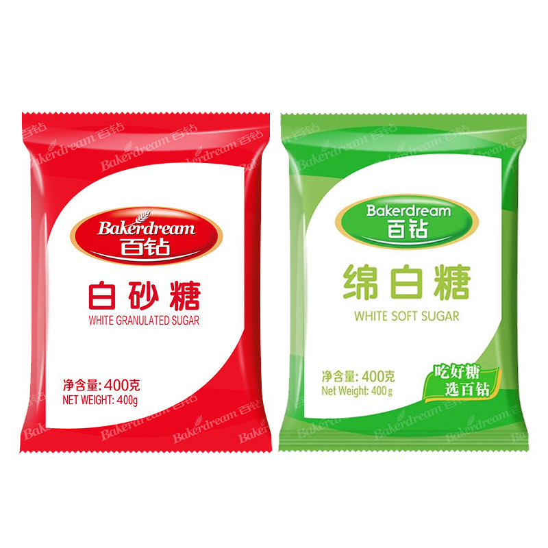 安琪百钻优级绵白砂糖400g家用冰糖细砂糖冲饮喝棉糖食用烘焙材料 - 图3