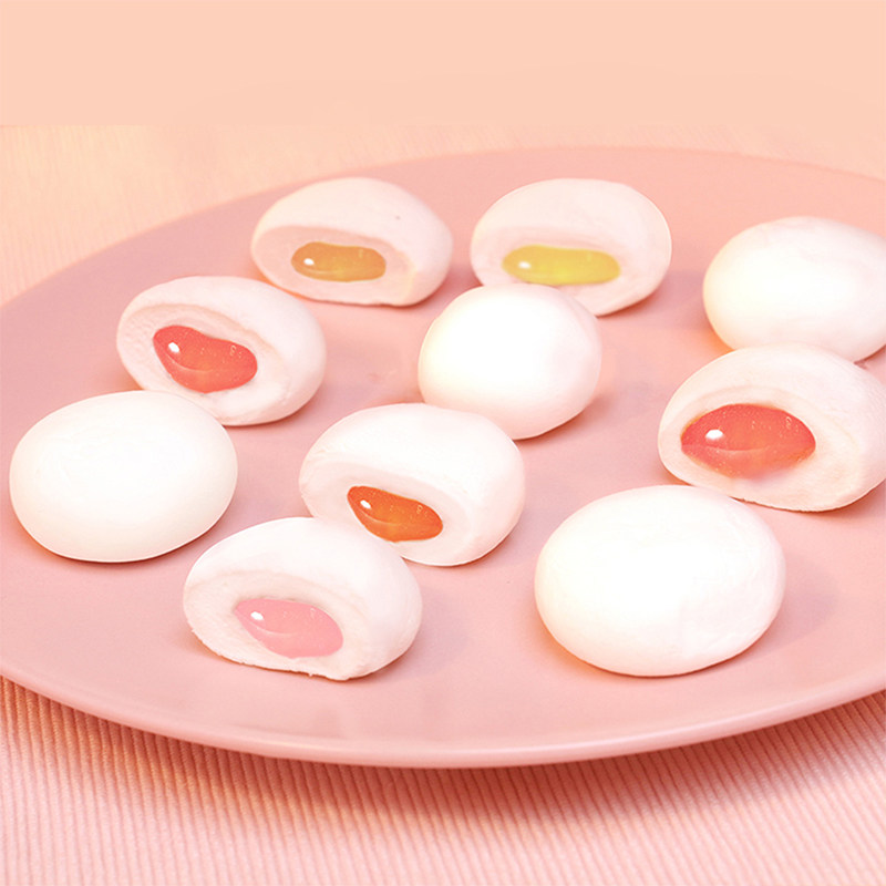 徐福记夹心棉花糖水果汁软糖混合口味结婚喜糖果婚糖散装零食年货,淘宝优惠券,粉丝福利购,淘宝优惠卷