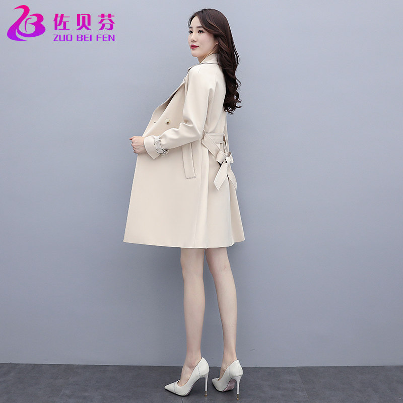 女中长款小个子秋装2020年新款风衣 佐贝芬风衣