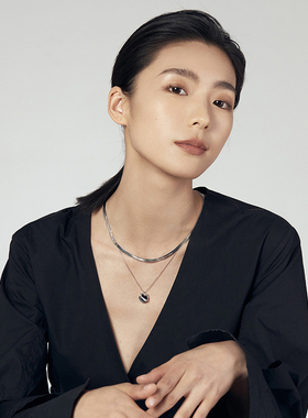 S925银情侣520限量项链