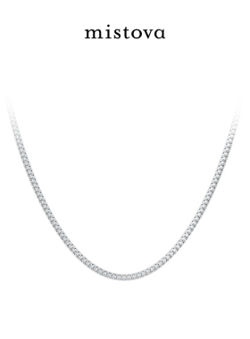 Mistova星辰锆石项链情侣礼物