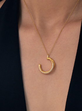 Mistova金银通勤百搭锆石耳环