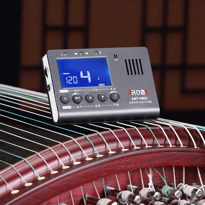阿诺玛古筝调音器节拍器二合一专用电子校音器专业调音表敦煌通用-图2
