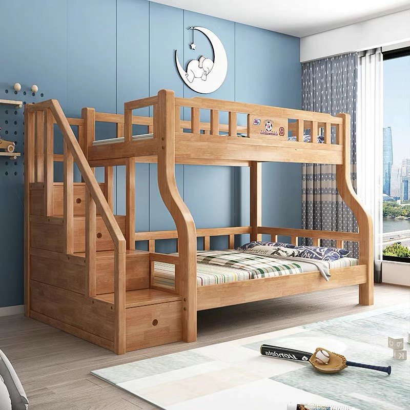 双人床上下铺木床儿童床子母床组合床实木上下床双层床两层高低床,淘宝优惠券,粉丝福利购,淘宝优惠卷