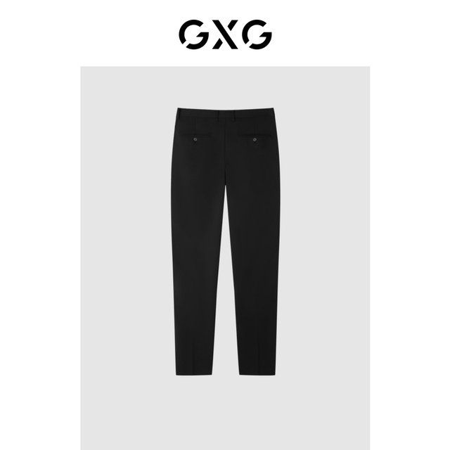 GXG Men's Wear Mall's Same Black Suit Pants 2022 Spring New Product Formal Series