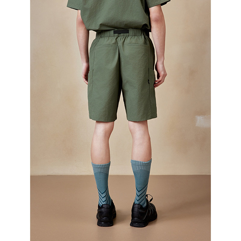 GXG男装 腰带扣工装短裤休闲通勤五分裤子25年夏季新品G25X222021,淘宝优惠券,粉丝福利购,淘宝优惠卷