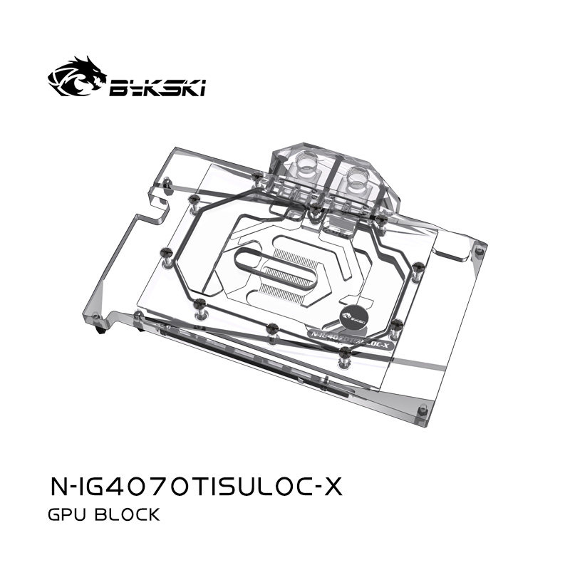 Bykski N-IG4070TISULOC-X显卡水冷头 七彩虹RTX 4070Ti OC16GBV2 - 图0