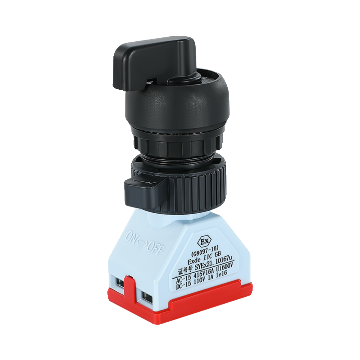 防爆旋钮二挡三挡自复位手自动转换控制开关常开常闭16A银点G8097,淘宝优惠券,粉丝福利购,淘宝优惠卷