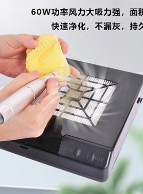 低噪音美甲吸尘器桌面打磨粉尘机