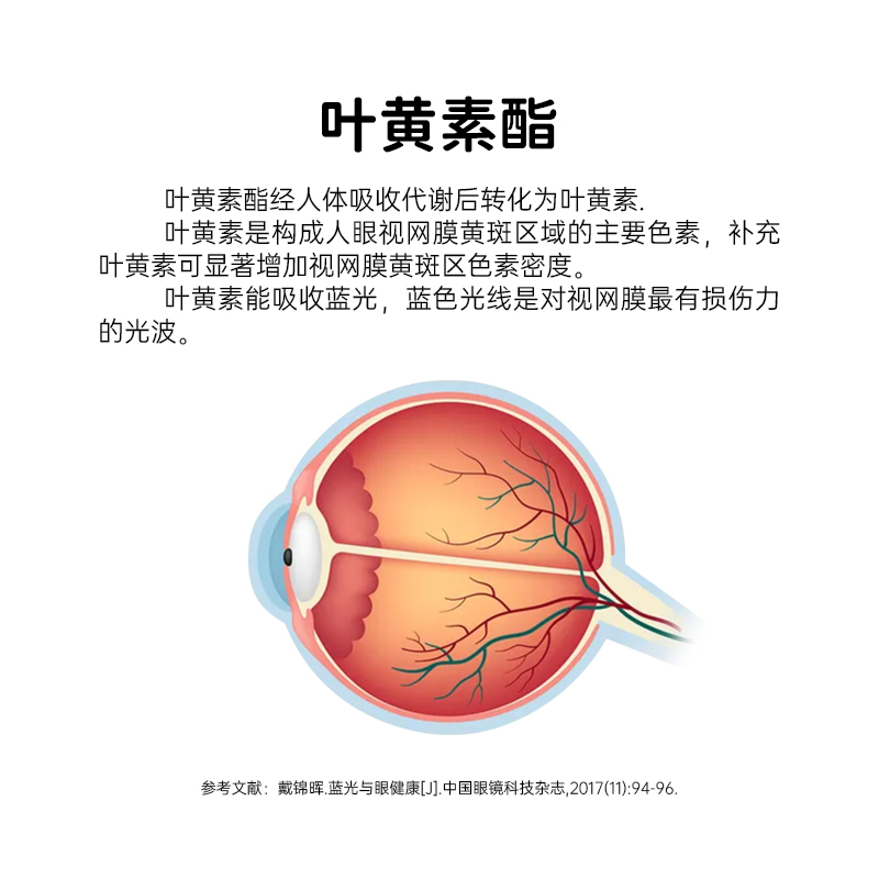 崔玉涛亲研澳特力叶黄素软糖蓝莓专利叶黄素酯软糖6粒-图1