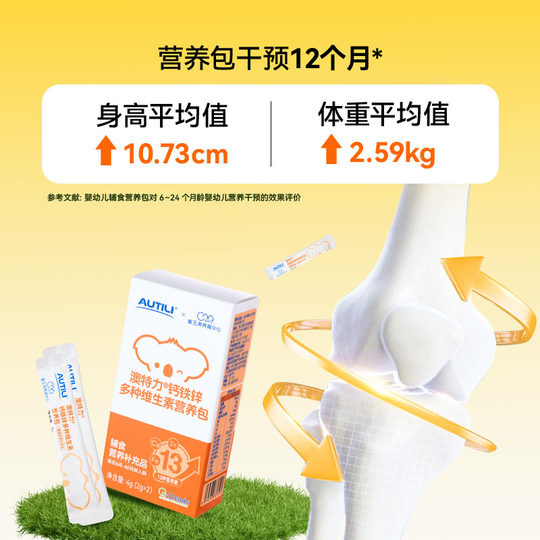 Personal research by Cui Yutao's team of Aoteli Calcium Iron Zinc