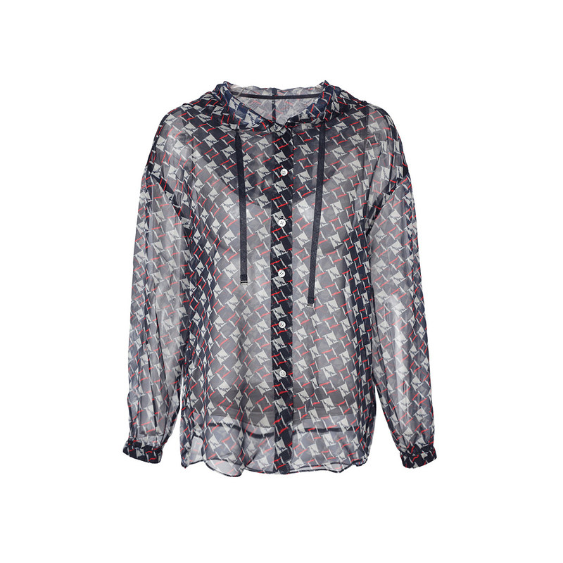 【商场同款】影儿十二篮夏款撞色格纹 xiibasketoutlets店短外套