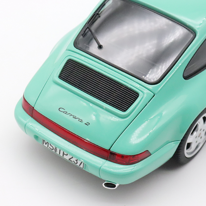 保时捷911 964 CARRERA 2 NOREV原厂 1:18 仿真合金汽车模型收藏 - 图2