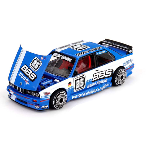 宝马M3 E30 BBS旅行车Kaido MINIGT1:64赛车开盖合金仿真汽车模型 - 图0