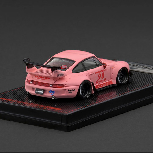 保时捷911 993 RWB改装车IG 1:64 Speedhunters 仿真合金汽车模型 - 图2