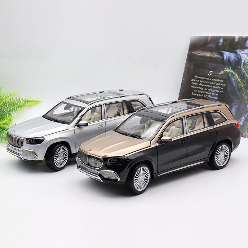 奔驰迈巴赫GLS GLS600 佳迪原厂 1:18 七座SUV 仿真合金汽车模型