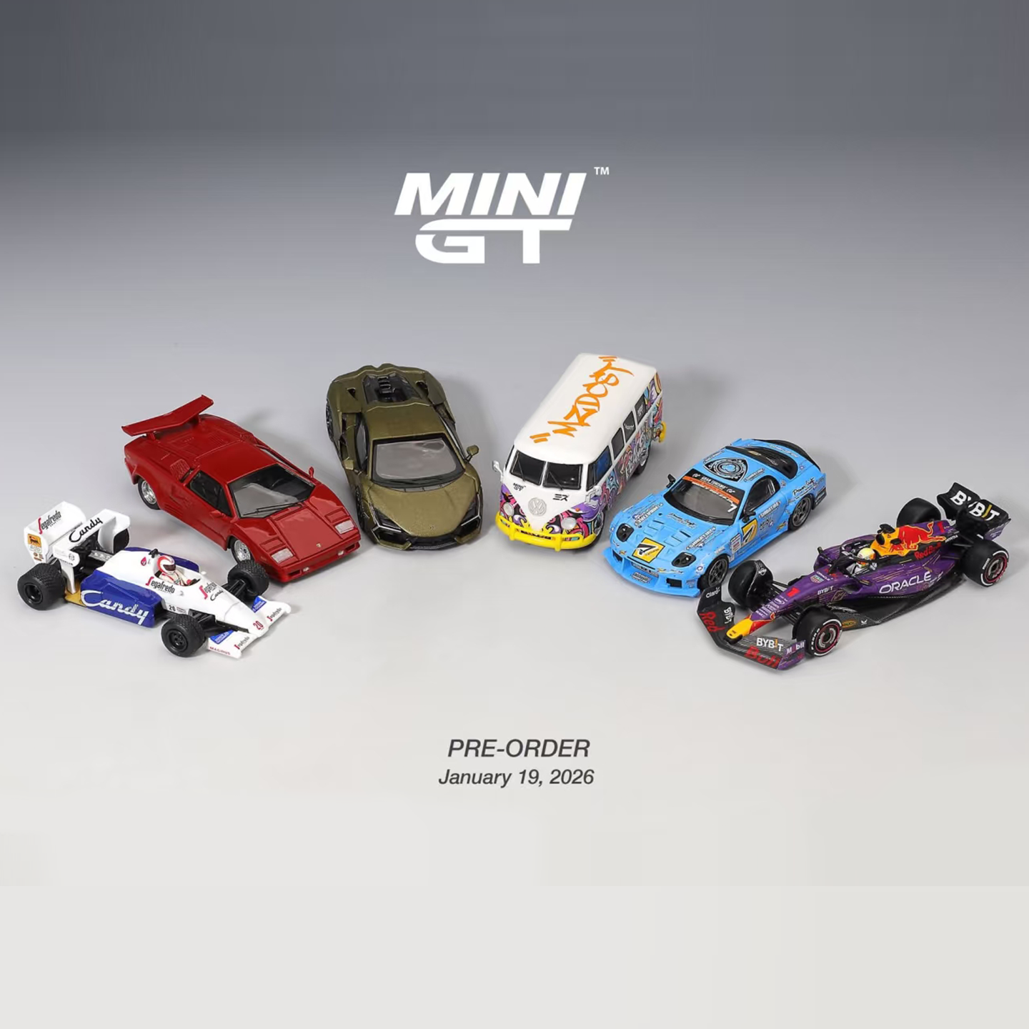 红牛F1 赛车RB19 #1 维斯塔潘 MINIGT 1:64 仿真汽车模型收藏1194,淘宝优惠券,粉丝福利购,淘宝优惠卷