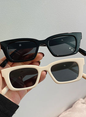 墨镜2024新款潮个性复古凹造型黑