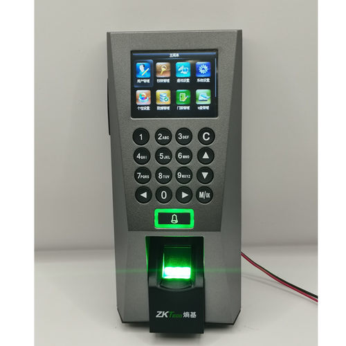 ZKTECO熵基F18指纹密码门禁一体机F18指纹考勤门禁机指纹门禁套装 - 图0