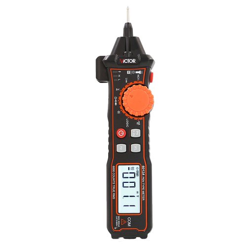 胜利VC6012B/6012A智能数字万用表笔形高精度家用电工万用电容表 - 图3