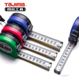 Tajima Японский Tiandao Tape Make-Meter Высокий стальной ролик J19-50 25-50 5 метров измерения правителя с 25 мм