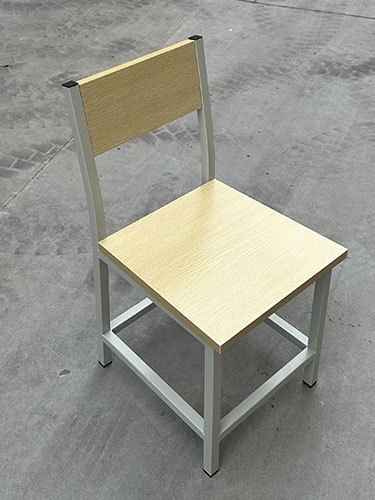 靠背椅板式靠背凳课桌椅培训凳大学生椅 - 图0