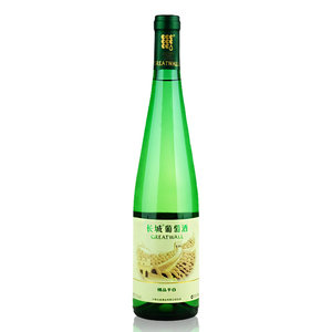 国产白葡萄酒 GREATWALL 中粮沙城长城精品干白葡萄酒 单支650ml