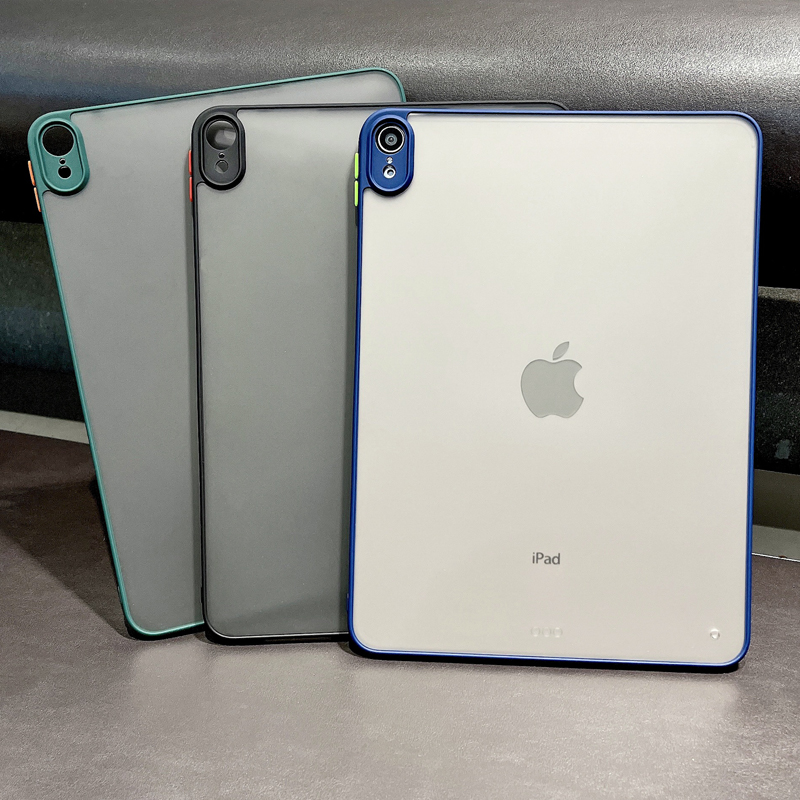 亚克力新款磨砂硅胶适用第十代苹果ipad保护套air5/4平板10.9电脑2022ipadpro11寸保护壳透明7防弯8.3寸防摔9 - 图3