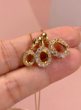 时尚吊坠空托配件定制