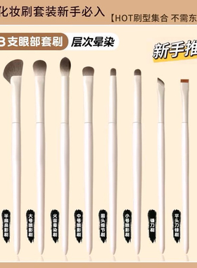 眼影刷套装眼部化妆刷眼妆鼻影刷晕染刷眼线细节小号软毛沧州刷子