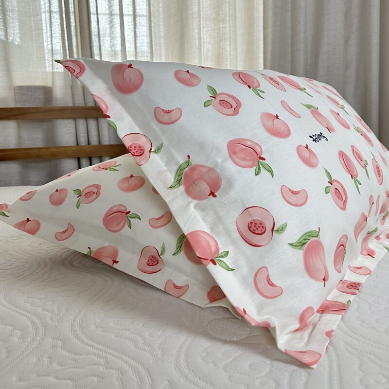 纯棉枕套一对100%全棉内径48*74大号50X80单人儿童小枕头套40*60,淘宝优惠券,粉丝福利购,淘宝优惠卷