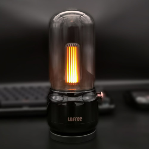 lofree洛斐星巴克联名露营拾光灯创意氛围小夜灯USB奶茶粉色墨金 - 图3