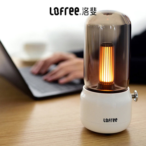 lofree洛斐星巴克联名露营拾光灯创意氛围小夜灯USB奶茶粉色墨金 - 图1
