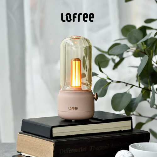 lofree洛斐星巴克联名露营拾光灯创意氛围小夜灯USB奶茶粉色墨金 - 图2