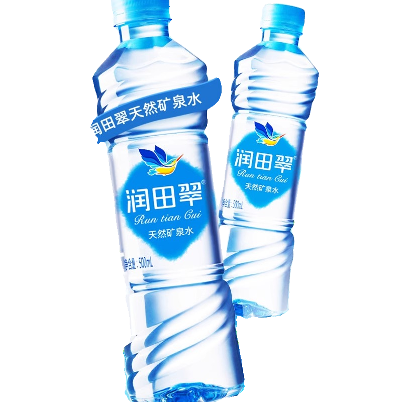 润田翠天然矿泉水饮用水500ml*24瓶整箱小瓶装江西润田偏硅酸包邮 - 图3