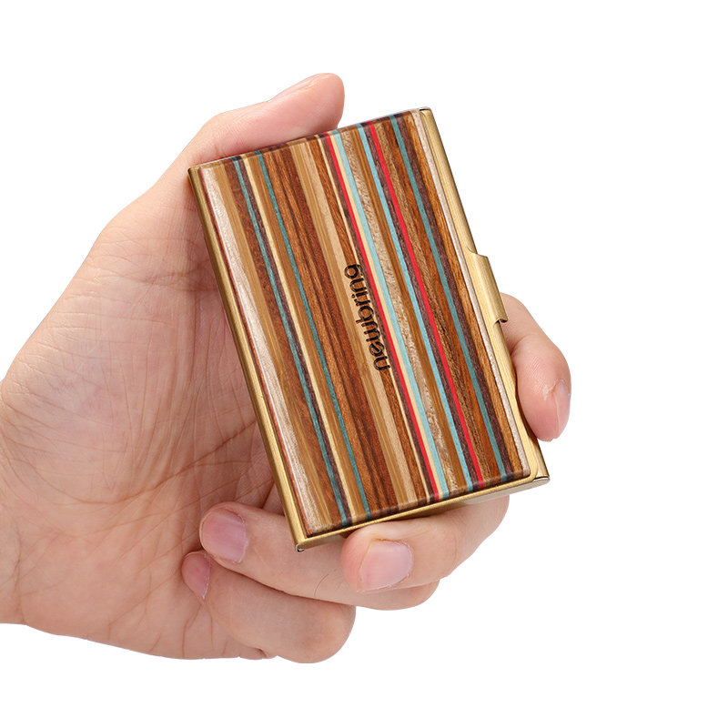 newbring黄铜名片夹男女名卡片盒 newbring卡包