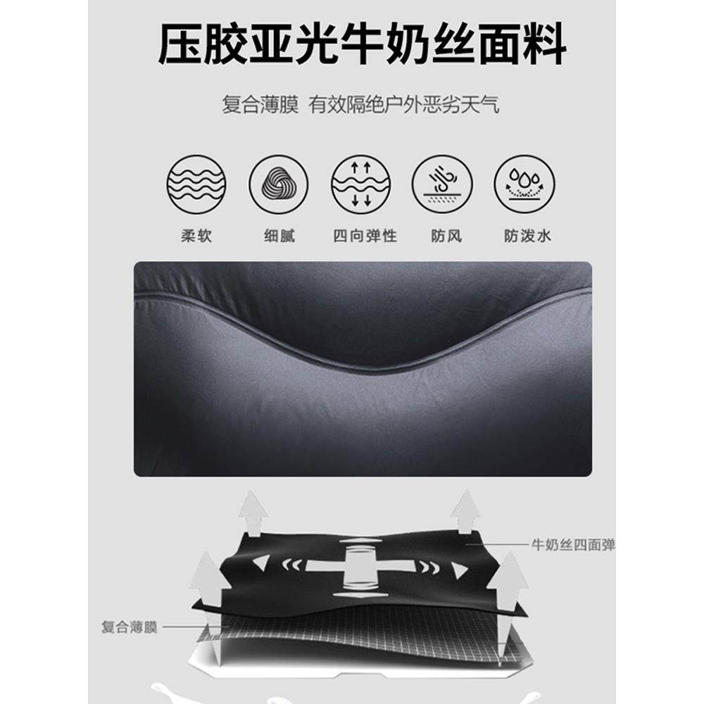 秋冬季2025新款时尚休闲背心马夹无袖羽绒服保暖外套羽绒马甲男潮 - 图2