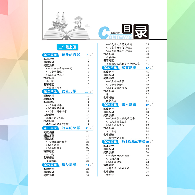 小学语文百分阅读一本通1-6年级全套一二三四五六年级上下册课本同步阅读高效训练 提高阅读写作能力课外辅导阅读书 - 图0