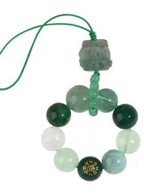 多宝水晶五行平衡饰品包包挂饰