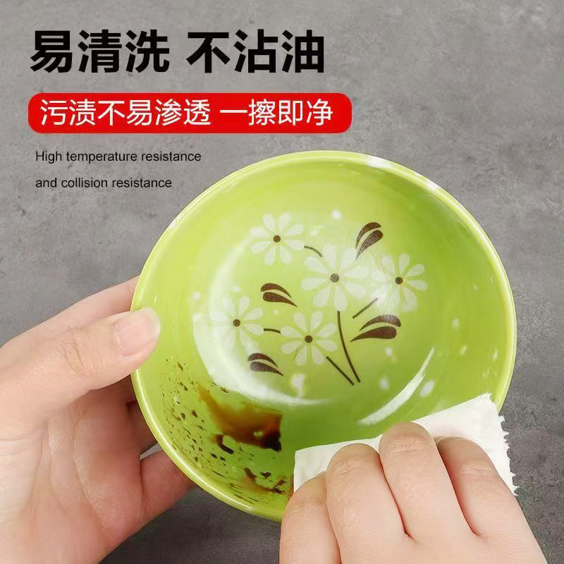 密胺碗塑料小碗商用餐饮米饭碗粥汤碗饭店食堂专用彩色仿瓷碗餐具