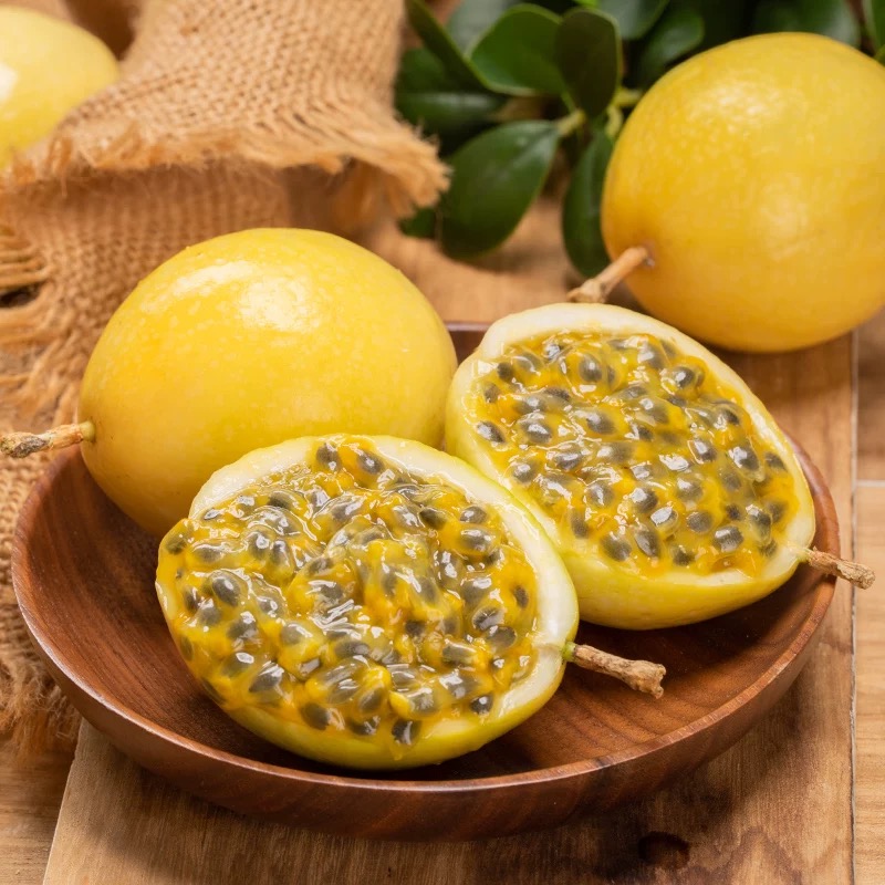 正宗黄金百香果钦蜜九号5斤装赠开果器新鲜应季热带水果孕妇鲜果 - 图1