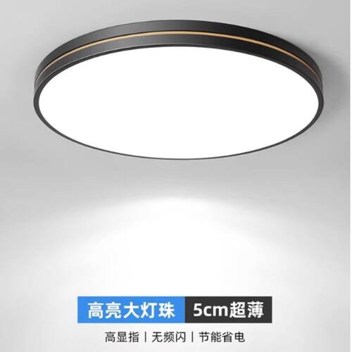 2025年新款led吸顶灯房间卧室灯客厅灯现代简约大气中山灯具护眼 - 图1