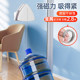 Glass cleaning artifact household double-layer glass scraper double-sided scrubbing high-rise window cleaning housekeeping special tool brush