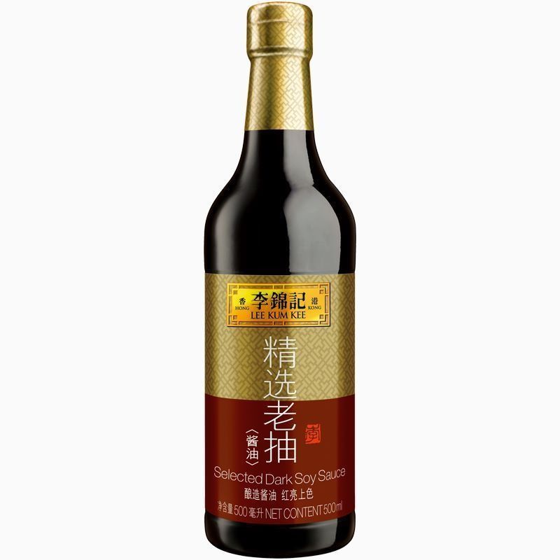 李锦记精选老抽酱油500ml红烧凉拌上色炒菜酿造家用一级酱油 - 图3