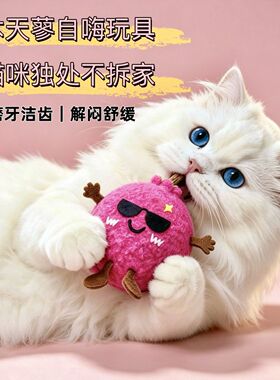 【新款】猫玩具磨牙洁齿自嗨解闷逗猫棒猫薄荷宠物用品猫咪木天蓼