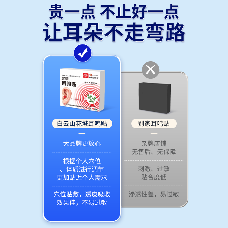 神经突发性耳鸣耳聋贴官方旗舰店嗡响专用学位压力刺激贴耳部穴位 - 图1